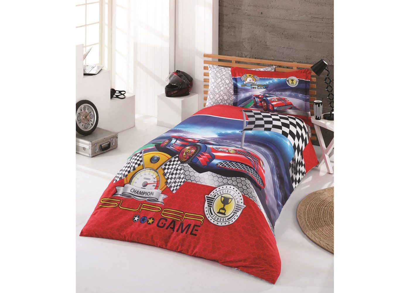 Champion Race Duvet Set – carbedshopuk - Main Image