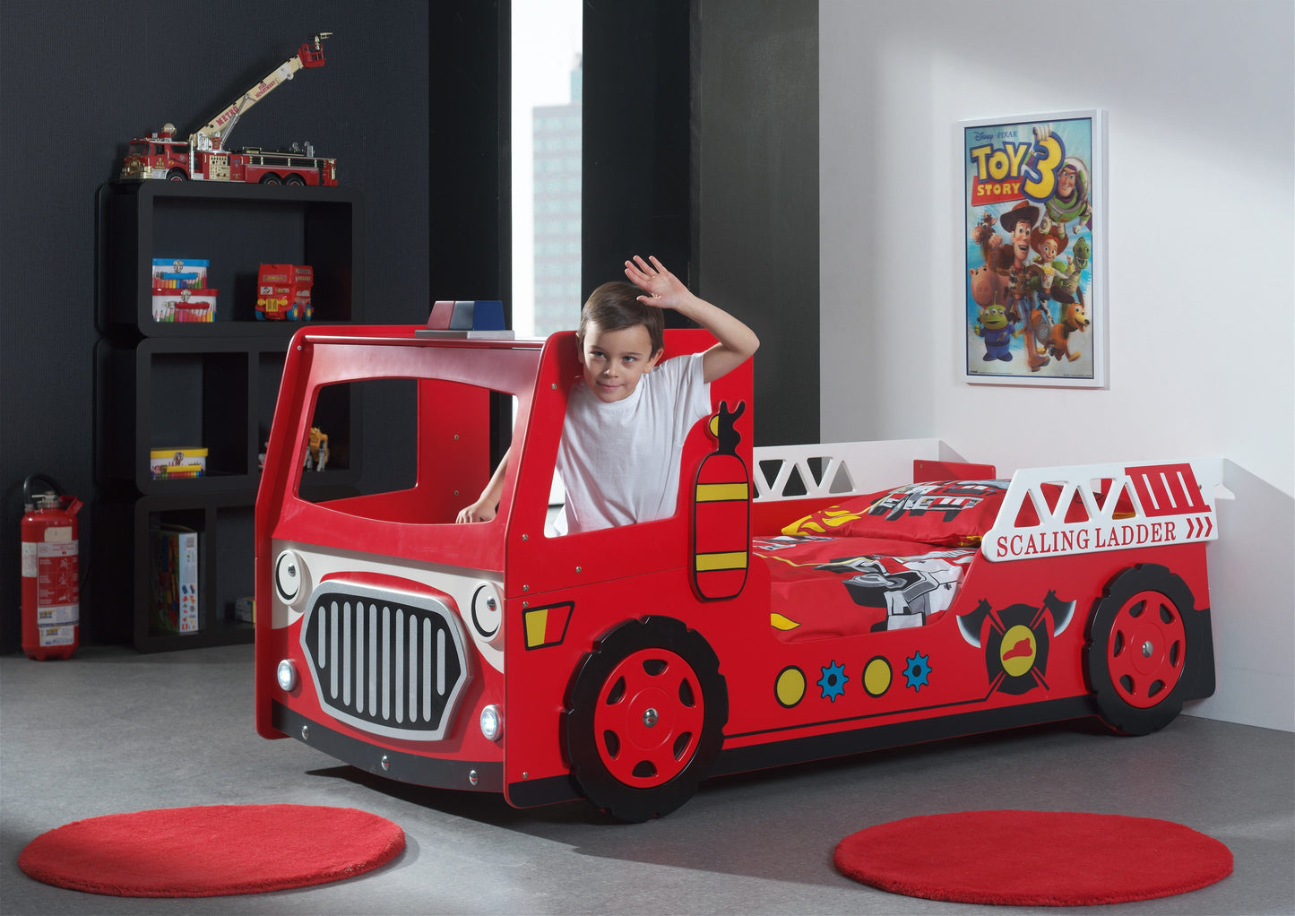 Fire Truck Engine Bed