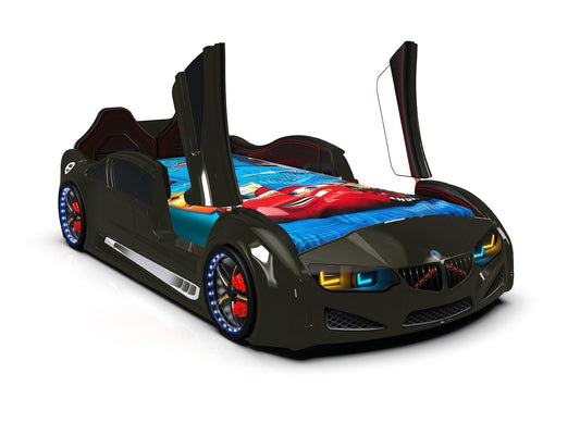 BMW M Sport Racing Car Bed - Lights, Wing doors + Sounds