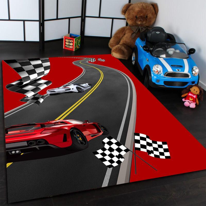 Kids Room Carpet Rug Race